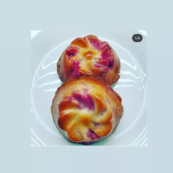Moelleux framboise Moule 12 Marguerites ❤️
