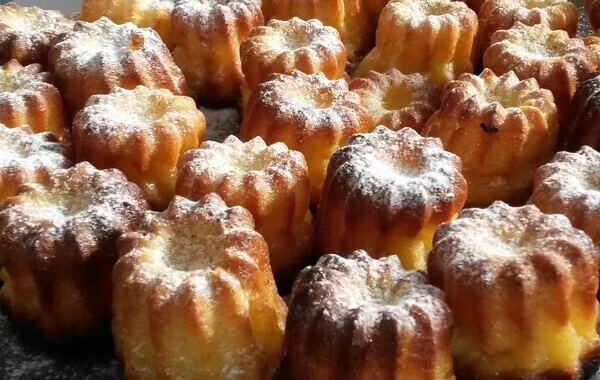 Mini cannelés au Cointreau