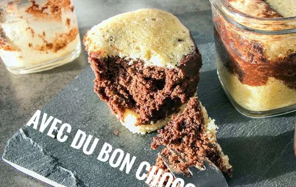 12 gâteaux marbrés façon Savane pour Yaourtière Multi-Délices Express SEB