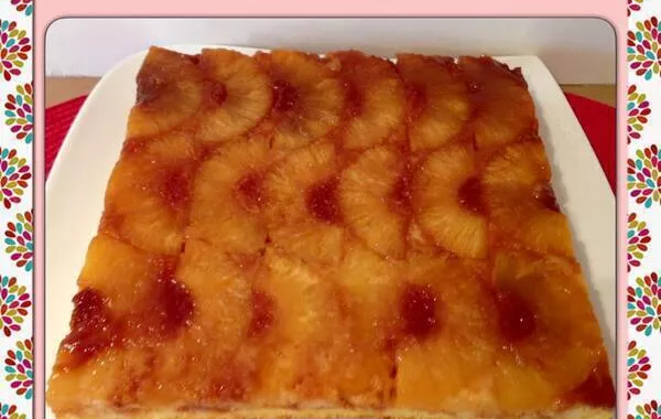 Gâteau à l'ananas