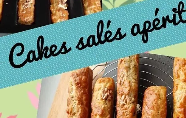 5 longs cakes apéritifs