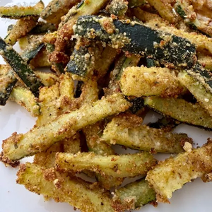 Bâtonnets de courgettes croustillants - Chez Nanou
