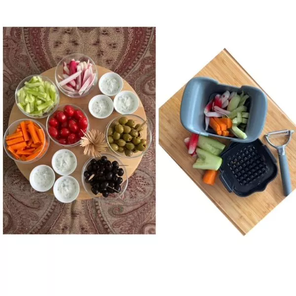 Légumes apéritifs