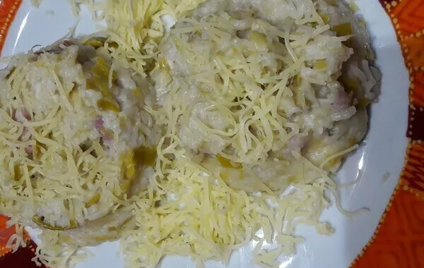 Risotto poireaux