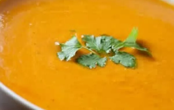 Velouté de butternut et de courgettes