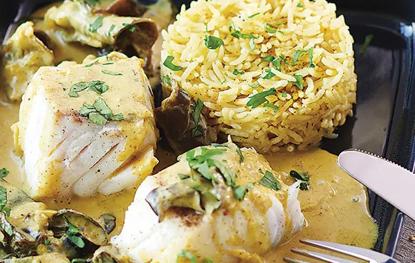 Curry de poisson