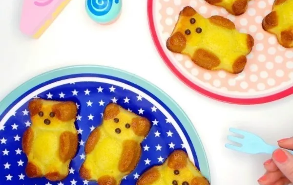 Pandas à la confiture de lait