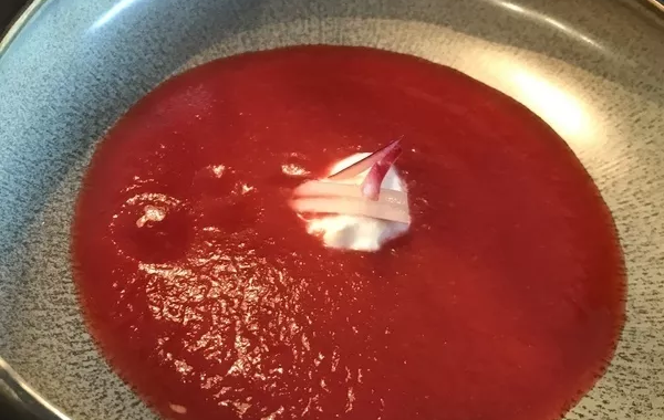 Soupe betterave -radis