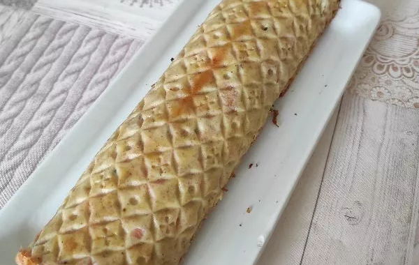 Bûche aux deux saumons