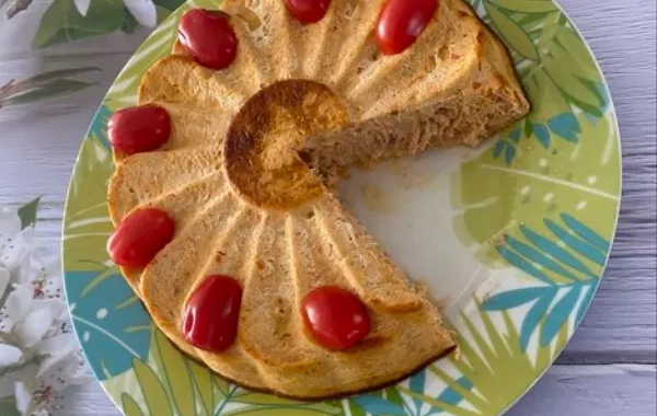 flower flan thon tomate