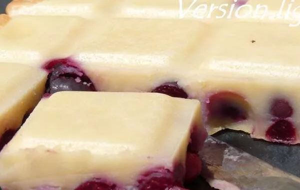 Clafoutis aux cerises très light (Weight watchers)