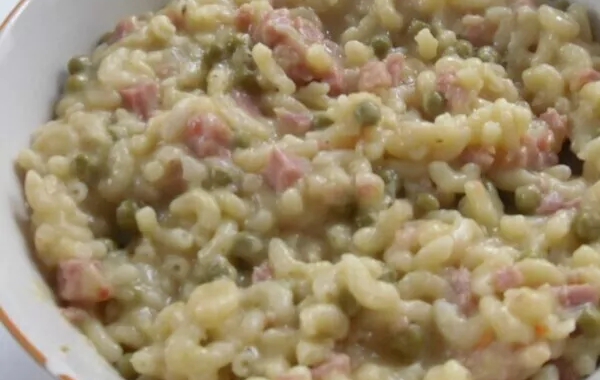 Risotto de Coquillettes Jambon Petit Pois