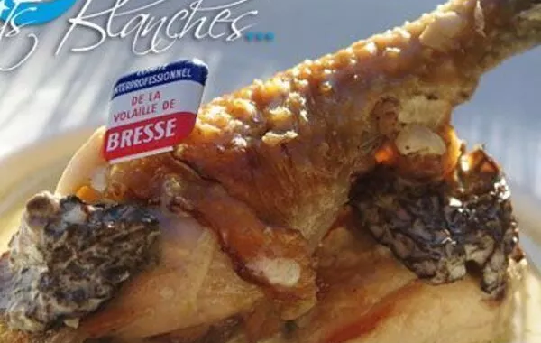 Le Traditionnel poulet de Bresse à la crème, façon "Mère Blanc" version I-Cook'in