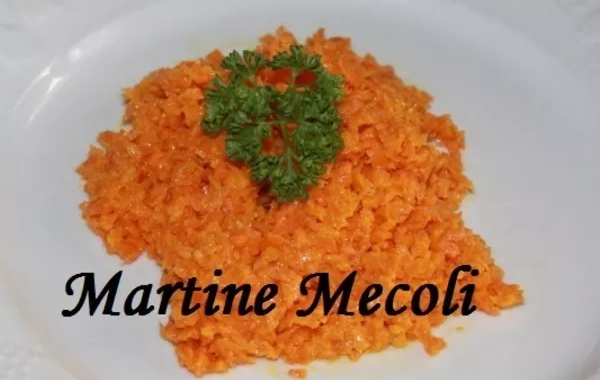 Carottes râpées à la vinaigrette