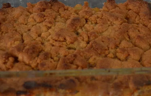 Crumble aux pommes