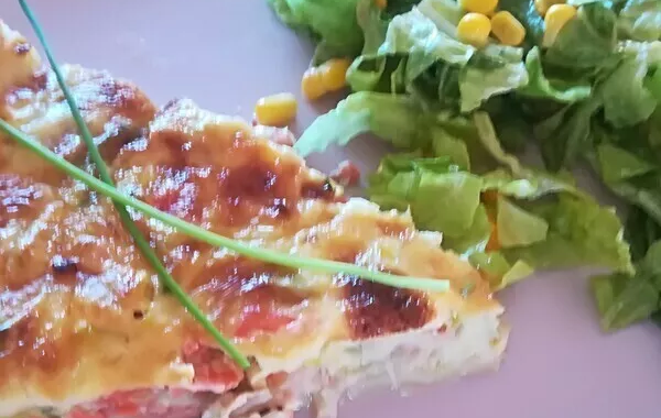 Tarte de la mer (et de la mère ) au poireau