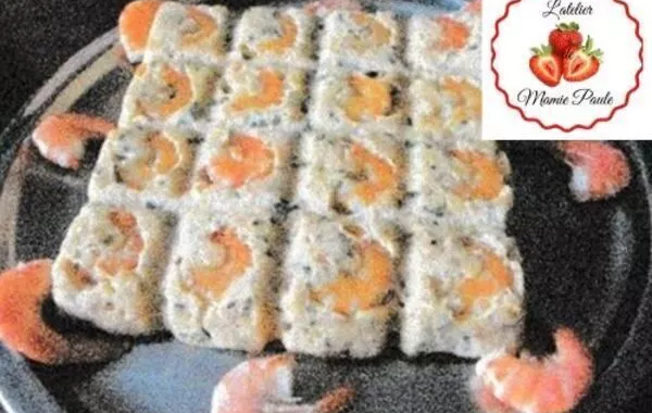 Terrine de saumon aux crevettes