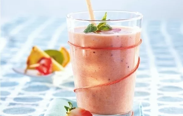 Milk shake de fruits frais