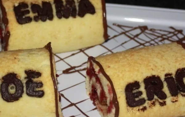 Gâteau roulé personnalisé