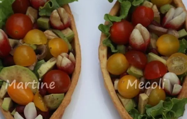 Barques du jardin à la tapenade