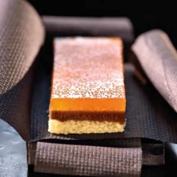 Petits fours au praliné et à l'abricot