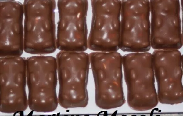 Mini oursons à la guimauve sans cook'in
