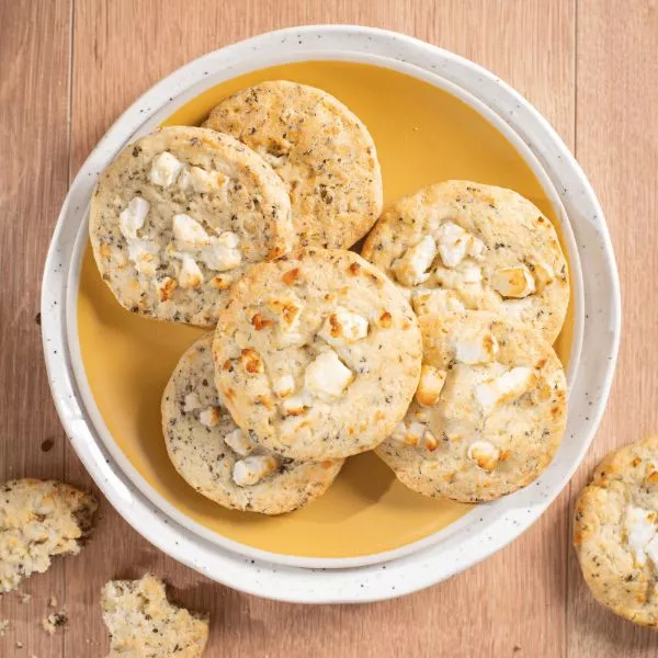 Cookies salés basilic & feta