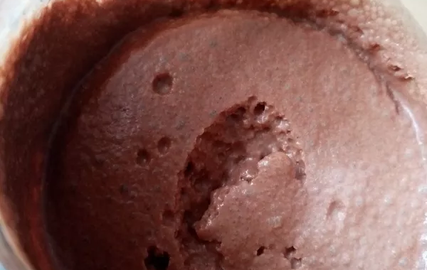 mousse choco au jus de pois chiches