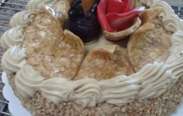Entremet praliné