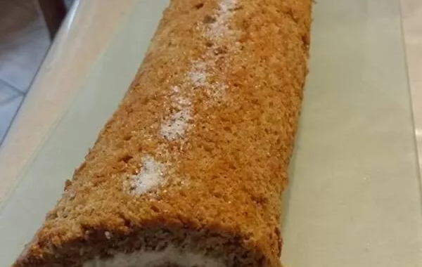 Carrot cake roulé au mascarpone