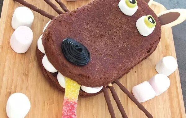 Tex, le gentil loup au chocolat et ses bonbons (avec ou sans gluten)