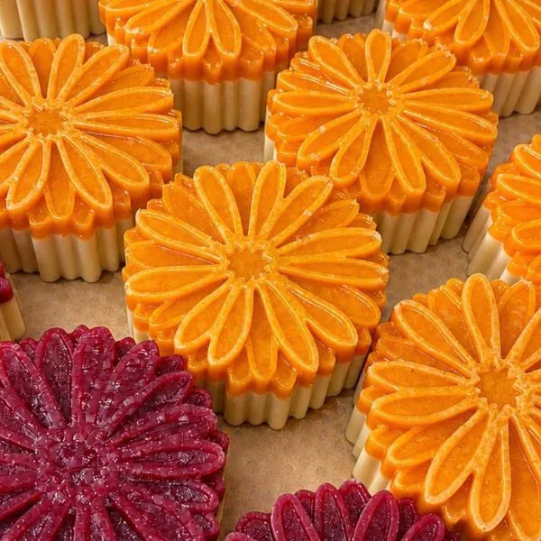 Panna cotta pâquerettes 