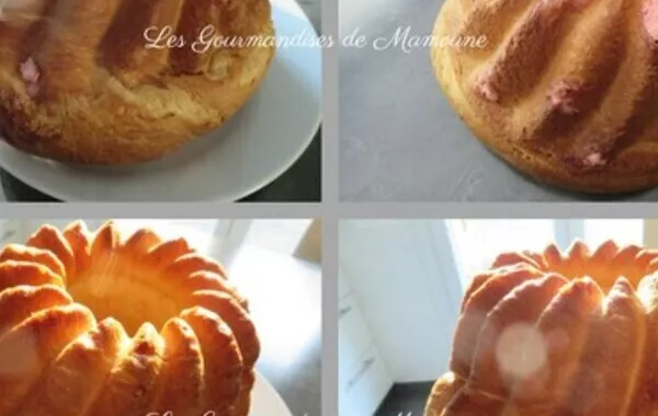 Brioche aux pralines roses