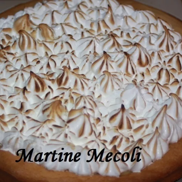 Tarte au citron meringuée sans cook'in