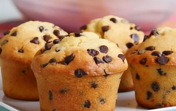 Muffins aux pépites de chocolat
