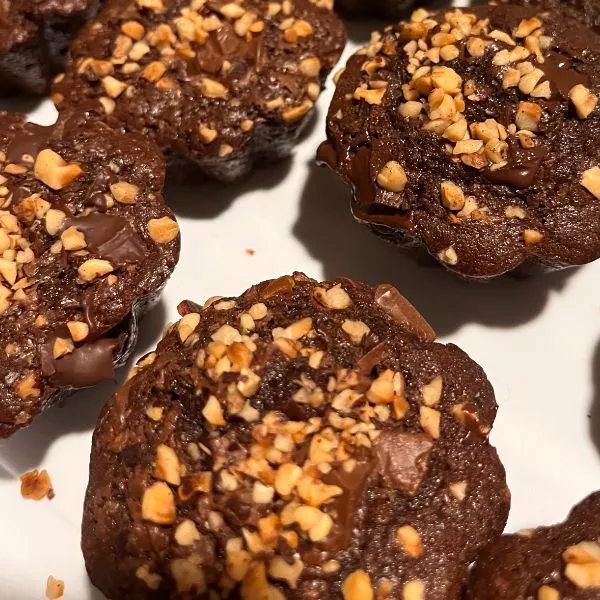 muffins choco-noisettes