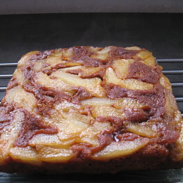 Gâteau renversé au chocolat