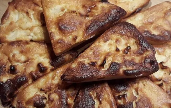 Gâteau au fromage blanc et aux pommes