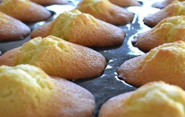 Mes madeleines au citron