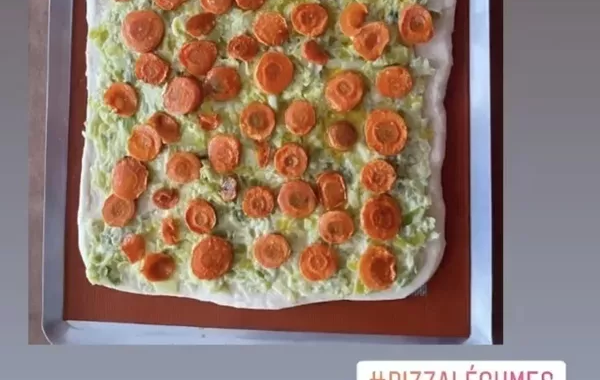 Pizza aux légumes