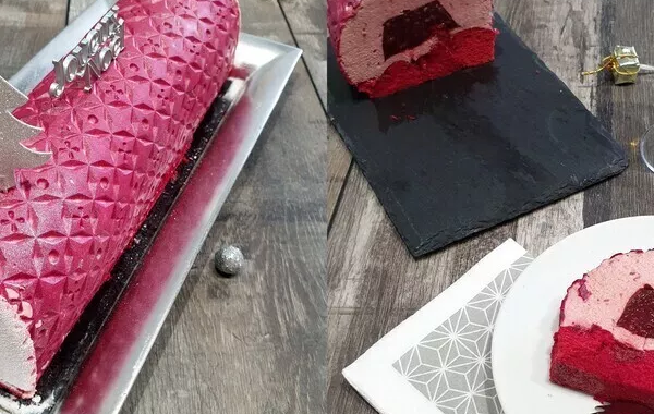 Raspberry, ma bûche tout framboise