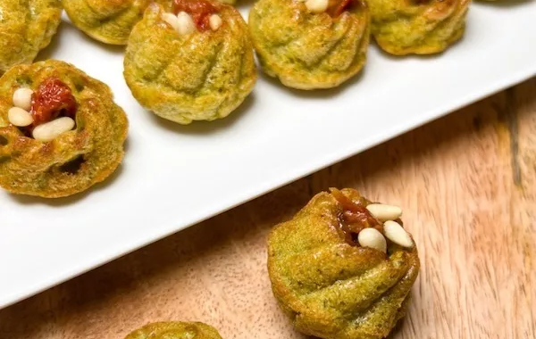 Bouchées pesto pignon