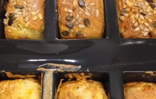 Cakes salés italien et au saumon