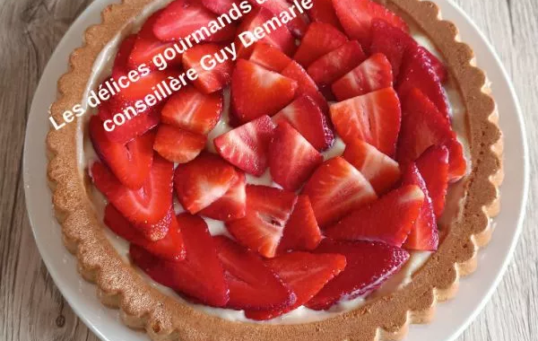 Tarte fraise crème patissière