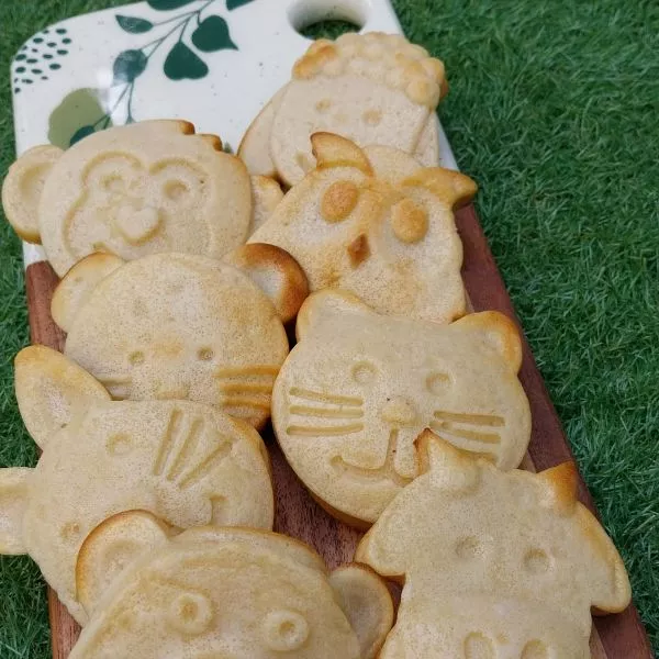 Animaux crêpes au four