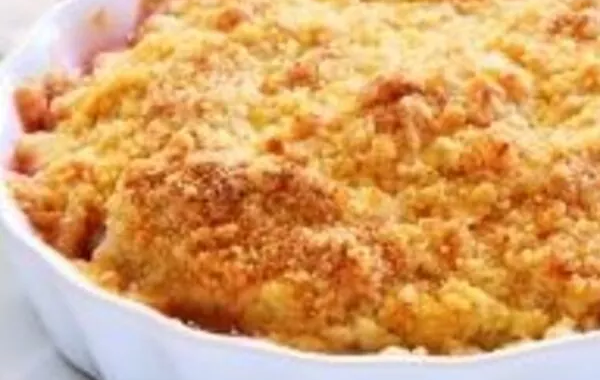 Crumble aux poires
