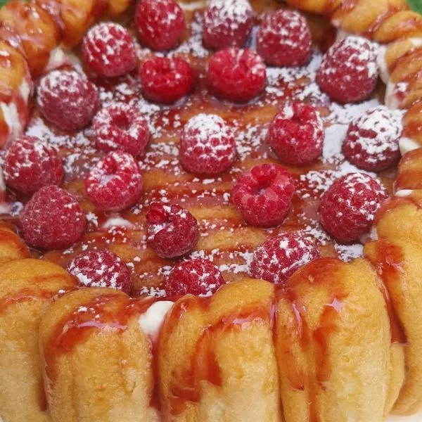 Charlotte aux framboises