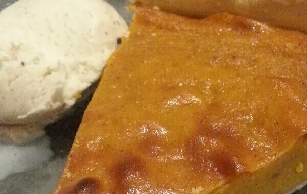 tarte au potimarron (pumpkin pie d'Halloween)