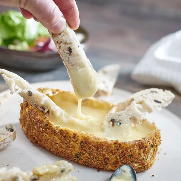 Fromage pané crousti-fondant
