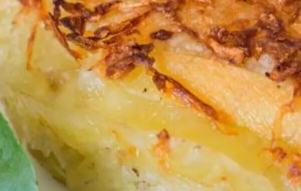 Paillassons de pommes de terre et reblochon